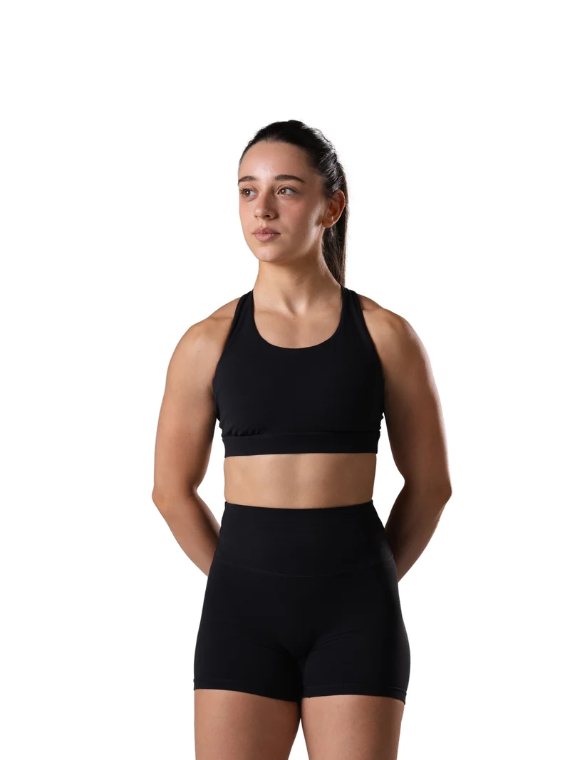 Power Form Sports Bra | Schwarz