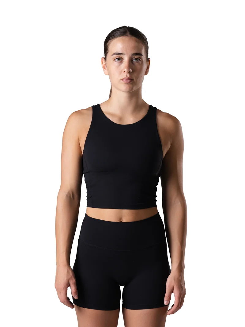Power Form Tank Top Bra | Schwarz