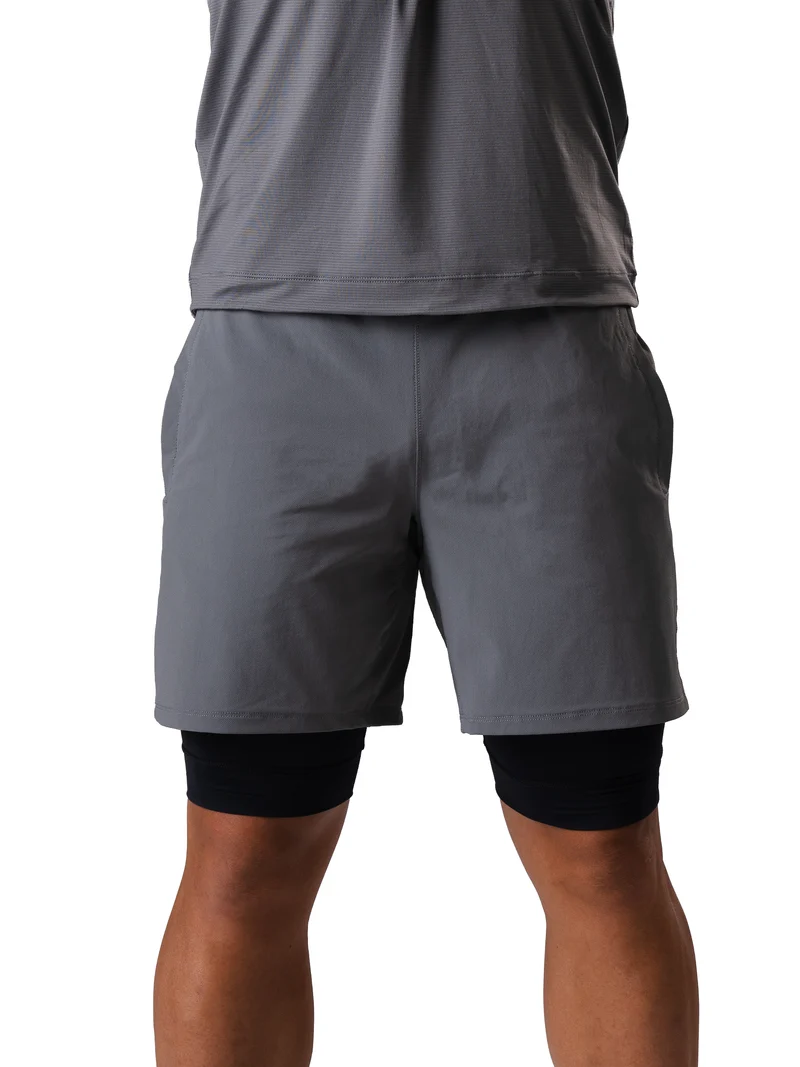 Hard Lift Shorts | CastleRock Grey